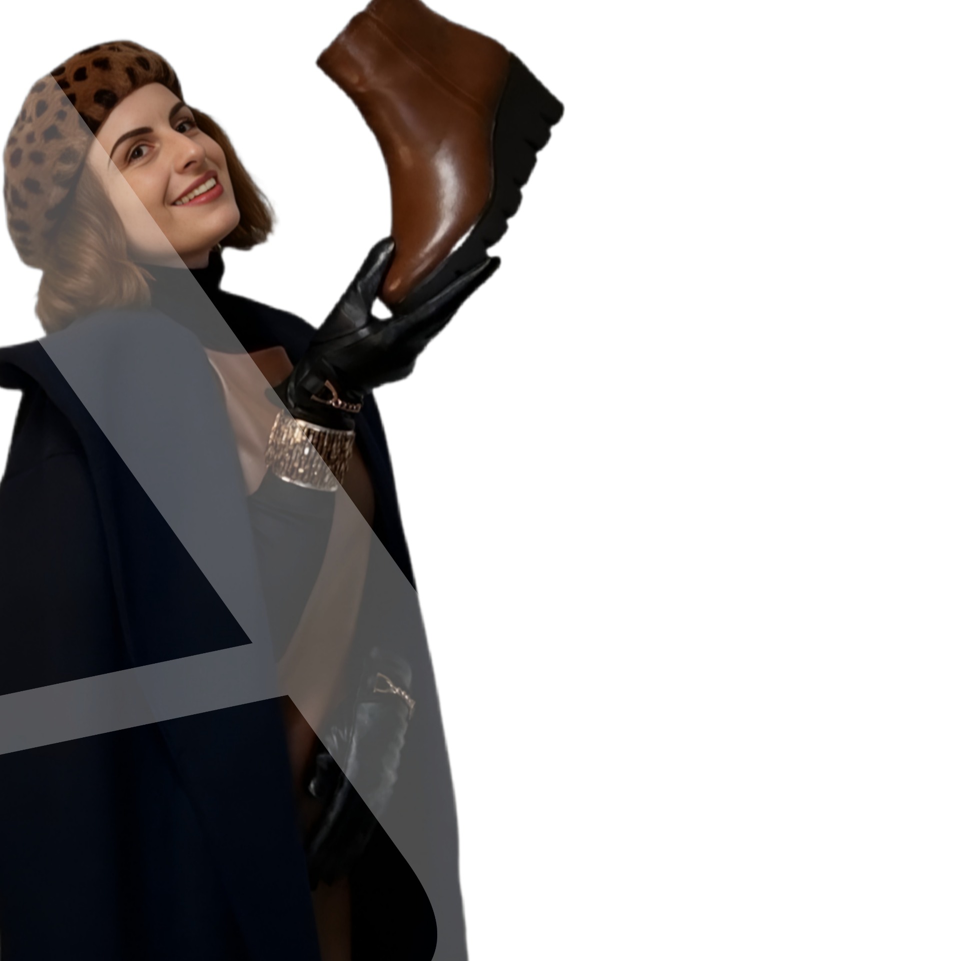 The eye-catching shoe, bold in texture and refined in tone 